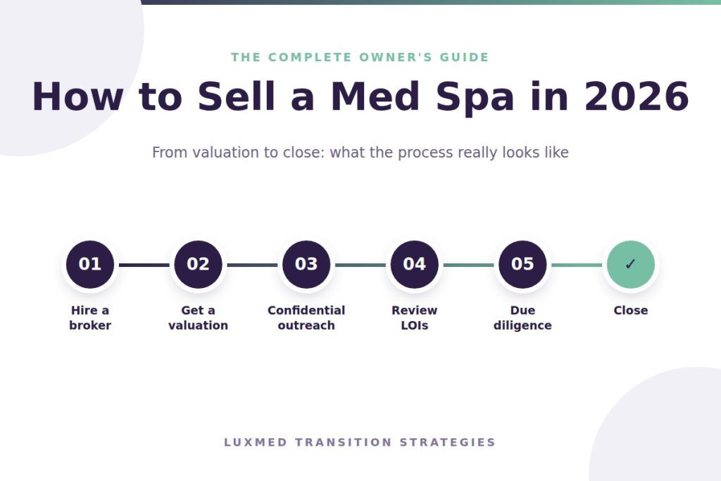 How to Sell a Med Spa: What the Process Really Looks Like in 2026
