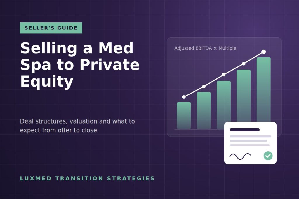 Selling a Med Spa to Private Equity: What the Process Really Looks Like
